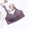 thumbnail image 4 of LSLJS Ladies Comfortable Breathable No Steel Ring Front Buckle Breastfeeding Bra Woman Underwear, 4 of 9