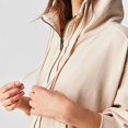 thumbnail image 5 of Veste d'Automne pour Adolescente à Manches Longues de Couleur Unie pour Femmes, 5 of 5