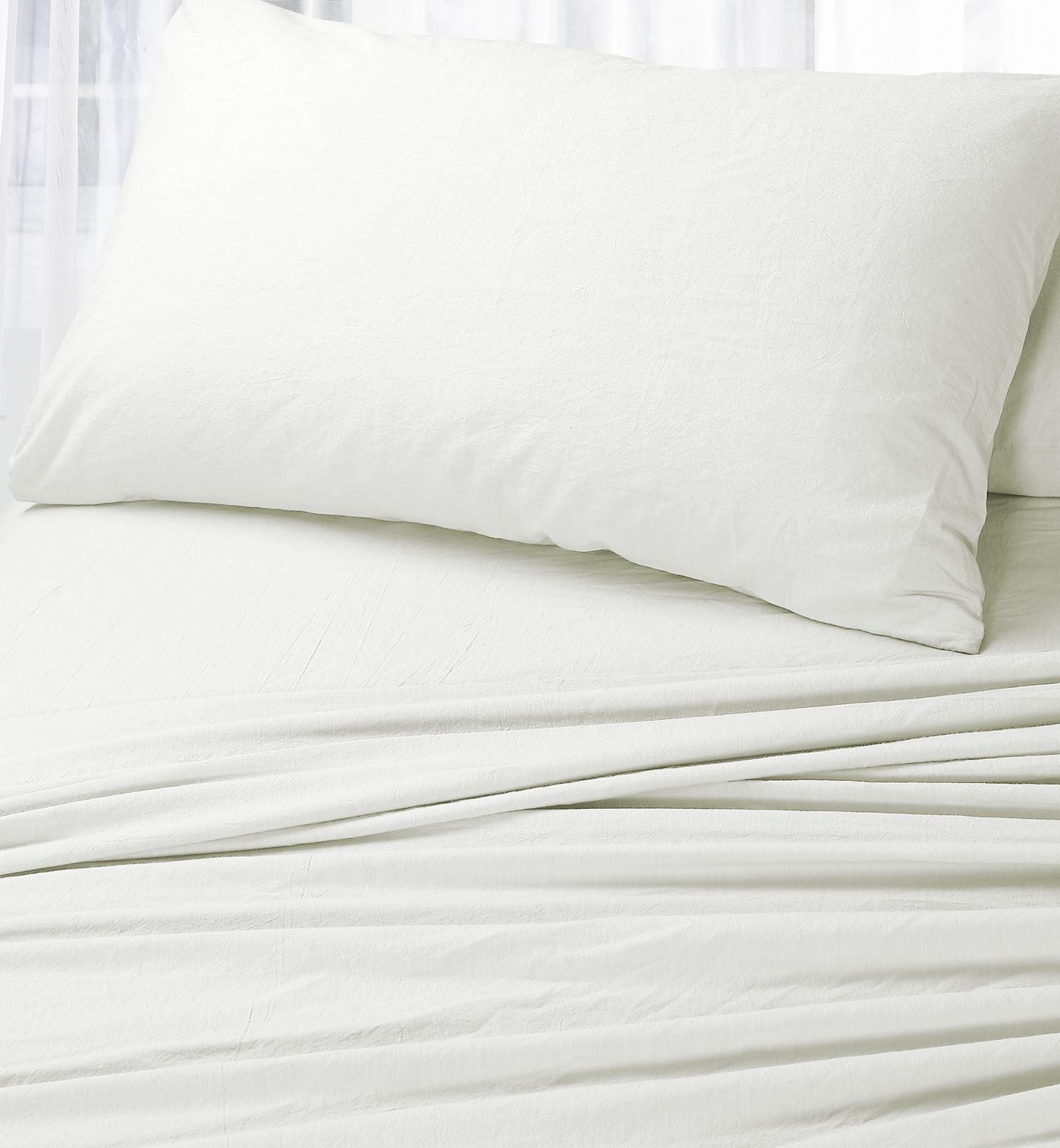 Cotton Solid Prewashed sheet Set