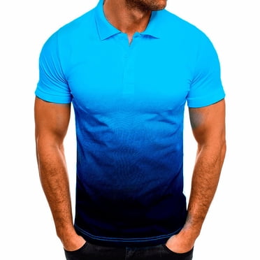 Pisexur Men's Slim Fit Quick-Dry Golf Polo Shirts, Tennis Casual Short Sleeve Shirt Top(Available in Big & Tall)