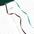thumbnail image 4 of WHEANG Home Decor 2025 Academic Planner 2025 Monthly Tabs Daily Organizer Twin Wire Binding Pocket Folder Sticky Notes One Size Multi-Color, 4 of 9
