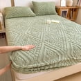 thumbnail image 4 of Deep Pocket Fitted Bed Sheet Set Soft Breathable Fabric for Mattress Warm Comfortable Elastic Corner, 4 of 7