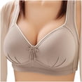 thumbnail image 1 of Bras for Women Plus Size Wireless Underwear Push Up Bra Everyday Bralettes, 1 of 6