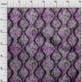 thumbnail image 3 of oneOone Georgette Viscose Purple Fabric Block Sewing Craft Projects Fabric Prints By Yard 42 Inch Wide, 3 of 5