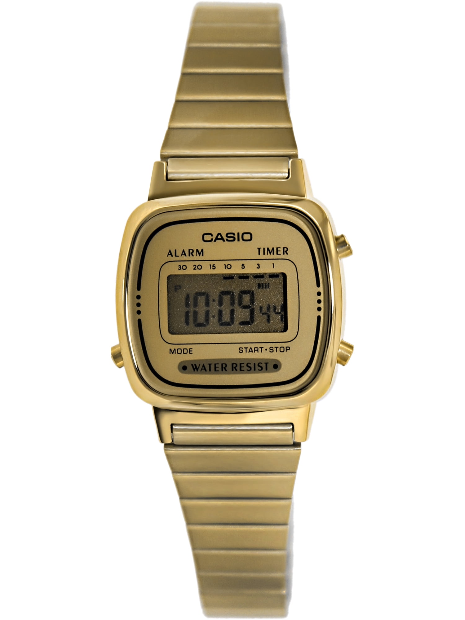 Casio Women's Core LA670WGA-9 Gold Stainless-Steel Quartz Sport Watch
