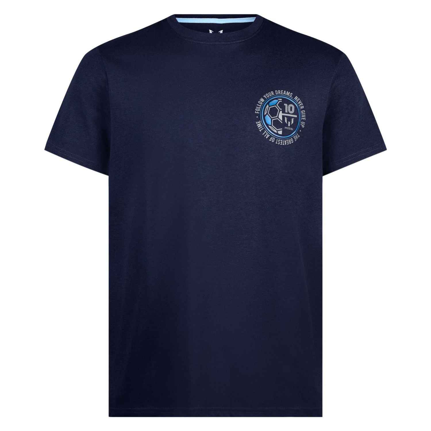 TSHIRT LOGO MESSI HOMMES