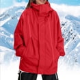 thumbnail image 2 of Timegard Womens Plus Size Tops Zipper Lightweight Windproof Hiking Outdoor Rain Jacket with Pockets, 2 of 9
