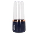 thumbnail image 3 of Portable Blender, 300ml Capacity PCTG ABS Mini Blender USB Charging  For Fruit Blue, 6Blades, Lid, 3 of 8
