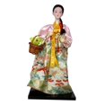 thumbnail image 1 of jifeng Poupée Hanbok Mignonne Statue Kabuki Jouet Unique Miniature Déco Coréenne Geisha Poupée K, 1 of 8