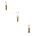 thumbnail image 2 of maskred Hexagon Column Charm Findings Handmade Holiday Hanging Pendants Crystal Necklace Earring Keychains Decorations Painting Stone 3Set, 2 of 6