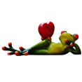 thumbnail image 2 of Dvkptbk Ornements en Résine Grenouille Résine Style Maison Bizarre Vie de Table Intégrité Morale Décoration Maison, 2 of 7