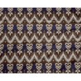 thumbnail image 4 of oneOone Polyester Lycra Tissu Chevron & Tourbillon Ikat Décor Tissu Imprimé 56 Pouces de Large, 4 of 4