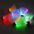 thumbnail image 2 of 1PC LED Night Luminoust Badminton Beatable Durable Training Special Badminton Outdoor Sports Entertainment Goose Feather Ball Gold, 2 of 6