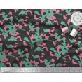 thumbnail image 2 of Soimoi Poly Georgette Fabric Two Tone Camouflage Printed Fabric 1 Yard 52 Inch Wide, 2 of 3