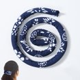 thumbnail image 2 of CSChome Corde à Cheveux en Spirale pour Queue de Cheval Style Ethnique Imprimé Rétro Dreadlocks Attache-Cheveux Fait Main Fil de Fer Flexible Incrusté Support de Queue de Cheval Flexible Accessoires pour Cheveux, 2 of 6