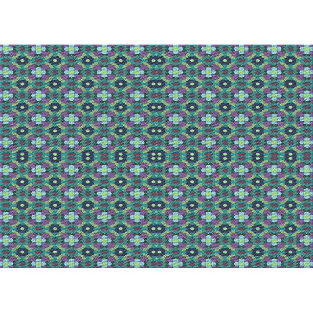 Ahgly Company Tapis Rectangulaire d'Intérieur Lavable en Machine Vert Menthe, 5 Pieds x 8 Pieds