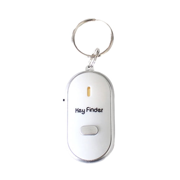 Lampe Torche à DEL Télécommande Commande Sonore Porte-Clés Localisateur de Clés Perdues Design Élégant Émet des Bips et Clignote