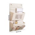 thumbnail image 3 of BAOPAI Sac Organisateur de Rangement Suspendu Multifonction avec Multiples Compartiments Pliable pour Garde-Robe Chambre Salon Organisation de Voyage, 3 of 7