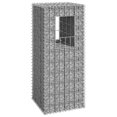 thumbnail image 1 of vidaXL Gabion Basket Post 40x40x100 cm Iron, 1 of 4