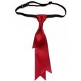thumbnail image 2 of LinYooLi Nœud Papillon de Mariage pour Hommes et Femmes, Classique, Ajustable, pour Fête, Tissu Ruban, Pré-Noué, 2 of 3