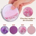 thumbnail image 3 of Miangastore 2pcs Portable Mirror Cute Handheld Mini Folding Makeup Mirror Travel Compact Mirror Small Round Pocket Mirrors With Magnification, 3 of 8