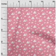 thumbnail image 1 of oneOone Cotton Silk Fabric Triangle Geometric Printed Fabric 1 Yard 42 Inch Wide, 1 of 5