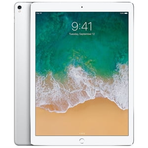 Rénovés Apple iPad Pro 12.9 (2nd Gen) A1671 (WiFi + Cellulaire non verrouillé) 512GB Argent (grade A+)