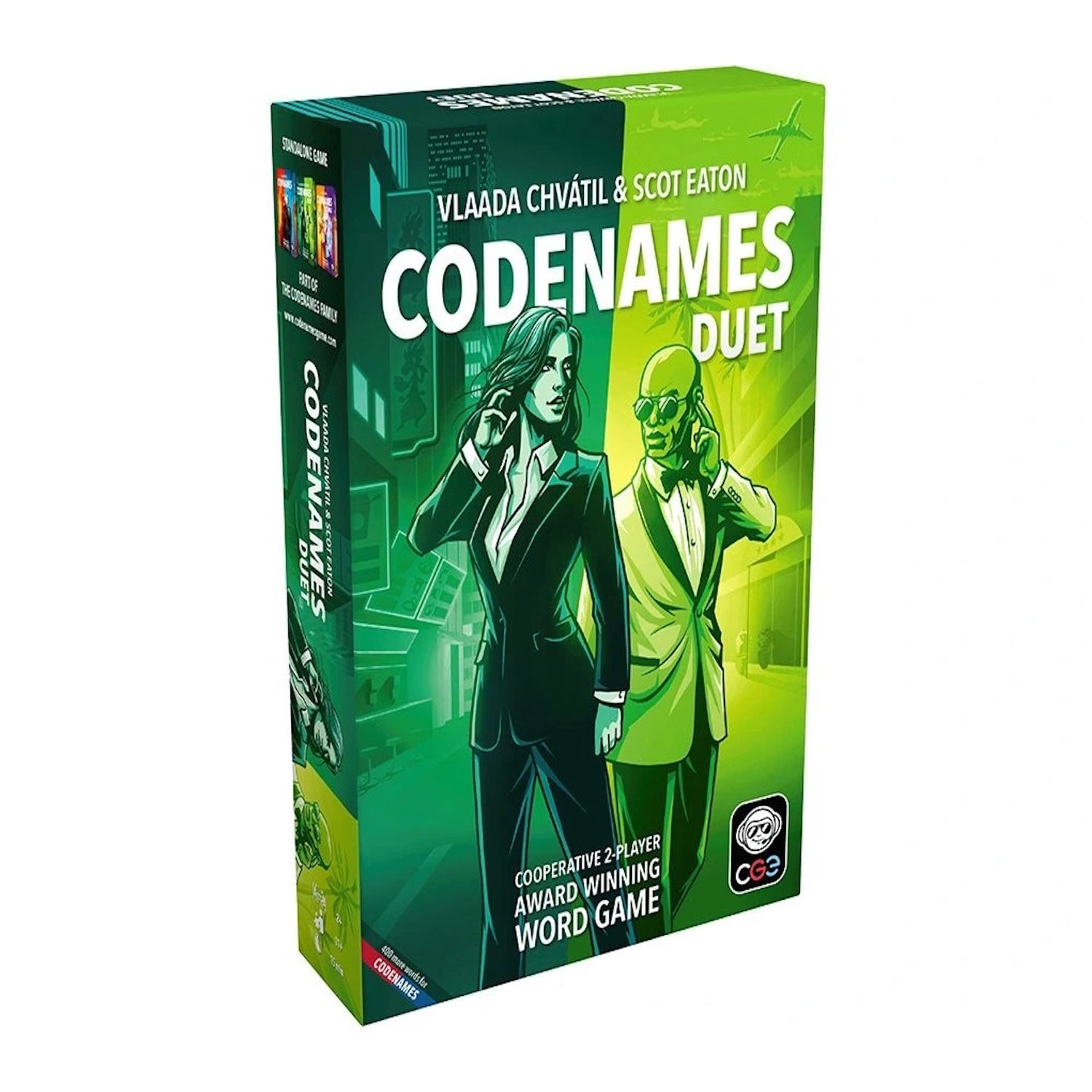 Codenames: Duet - 2nd Edition [Board Game, 2 Players]