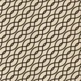 thumbnail image 1 of Ahgly Company Tapis d'Intérieur Lavable à la Machine, Carré, Transitionnel, Brun Café, Tapis de Zone, 8 Pieds Carré, 1 of 7