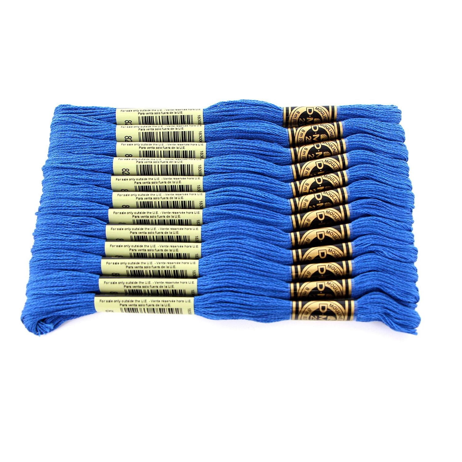 DMC bleu coton 6 Strand Floss 8 m (8.75 yd)