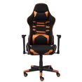 thumbnail image 1 of Fauteuil de jeu Miles, Noir/Orange, 1 of 9