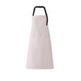 thumbnail image 2 of ziyahi Adults Home Baking Apron Skin-friendly Adjustable Oil Proof Pockets Cooking Bib Reusable Washable Kitchen Supplies White, 2 of 8