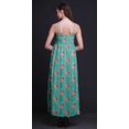 thumbnail image 2 of Bimba Robe Longue Maxi Bohème à Bretelles Sans Manches Imprimée Florale pour Femme-Xxx-Grand, 2 of 6