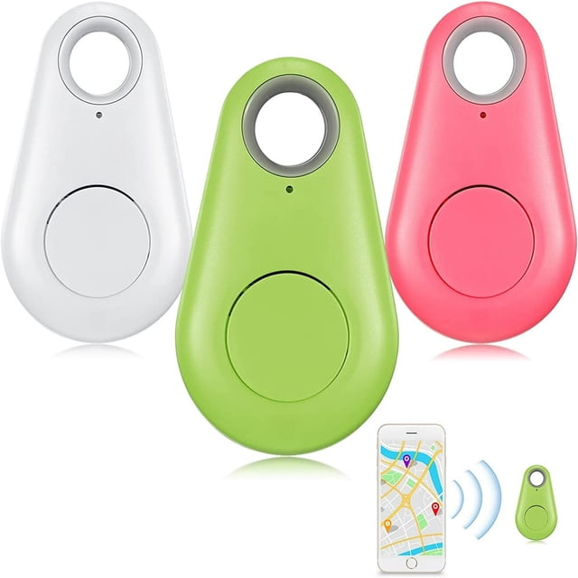 SUTENGDA 3 Paquets Traqueur Intelligent Localisateur de Clés Multicolore Traqueur GPS Sans Fil Mini Dispositif de Capteur d'Alarme Anti-Perte Chercheur à Distance Chercheurs d'Objets pour Enfants Animal de Compagnie Chien Chat Clé Téléphone Voiture Portefeuille L