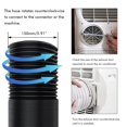 thumbnail image 3 of 1-Piece Portable Air Conditioner Thickened Exhaust Hose Accessory (Bagged) White [15cm Clamp Ring], 3 of 8