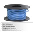 thumbnail image 3 of Unique Bargains Silicone Wire 24 AWG Blue Spool 15m Electrical Tinned Copper Wire for Car Model Manipulator, 3 of 6