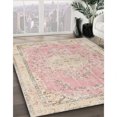 thumbnail image 3 of Ahgly Company Machine Washable Indoor Rectangle Traditional Desert Sand Beige Area Rugs, 10' x 13', 3 of 7