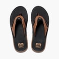 thumbnail image 3 of Reef Men Sandale FANNING Noire et Beige, 3 of 4