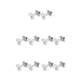 thumbnail image 2 of ZheElen Acier Inoxydable pour Porte Fermeture de Charnière Robuste et Durable et Positionnement Multi-Espace Anti-Vol pour Fenêtre Grande Taille 5ensemble, 2 of 6