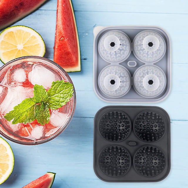 Golf Shaped Ice Maker Is Suitable For Whiskey Cocktails And Homemade Drinks To Keep Drinks Cold