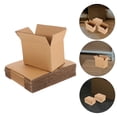 thumbnail image 4 of Shisuyan 10pcs Heavy Duty Corrugated Shipping Packing Boxes Cardboard Mailer Boxes Reusable Packing Boxes for Moving Storage, 4 of 8