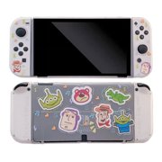 Case Compatible with Nintendo Switch oled, Dockable Soft TPU Protective Case Cover for Nintendo Switch oled