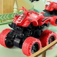 thumbnail image 3 of Eoozwa 4WD Friction Power Car No Batteries Required Durable ABS Plastic Inertia Action Toy for Rough Play Fun Birthday Gift for All Ages, 3 of 5