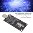 thumbnail image 4 of Ethernet  Adapter, NGFF M.2 KeyB to USB3.0 4G 5G WWAN Module with SIM Slot, Support for , WinCE, Linux, OS X, 4 of 7