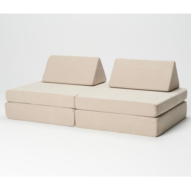 Kiddie Couch Modular Kids Play Couch, Endless Configurations, Great for Forts and Imaginative Play