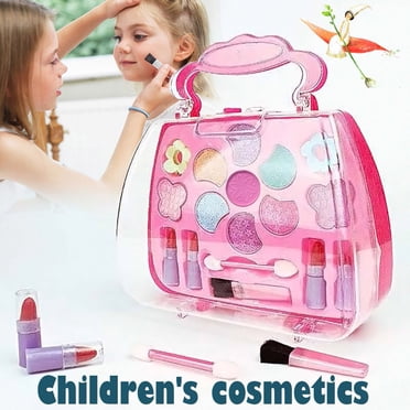 Ensemble Cosmétique Jouet Kit Enfants Filles pour Petits Jouets Maquillage de Jeu Beauté Outils de Beauté, Équipement de Beauté