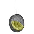 thumbnail image 2 of Modway Chaise Longue de Patio Extérieure à Balançoire Sans Support en Noir/péridot, 2 of 8