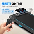 thumbnail image 4 of IMFIT Walking Pad Lite Treadmill | Compact & Space-Saving Design | Quiet 2.5HP Motor | Manual Incline Boost | Real-Time Fitness Tracking | User-Friendly Remote | Supports Up to 265 lbs, 4 of 9
