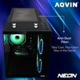 thumbnail image 4 of Gaming PC AQVIN-NEON Desktop Computer Tower - RGB |Intel Core i7 upto 4.60GHz 6-core processor, 32GB DDR4 RAM, 1TB NVMe SSD, GeForce RTX 3050 6GB, Windows 11., 4 of 5