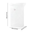 thumbnail image 3 of ZZkhGO Sacs de Rangement sous Vide Sans Pompe, Sacs de Compression Épaissis Réutilisables Étanches et Hermétiques, Sacs Économiseurs d'Espace de Voyage avec Double Fermeture Éclair pour l'Organisation des Couettes et Oreillers, 3 of 7
